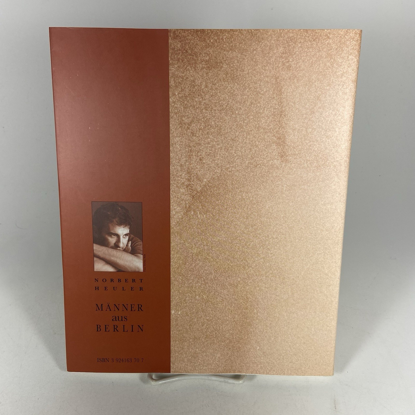 Manner aus Berlin Paperback by Norbert Heuler Male Nude Photography 1991