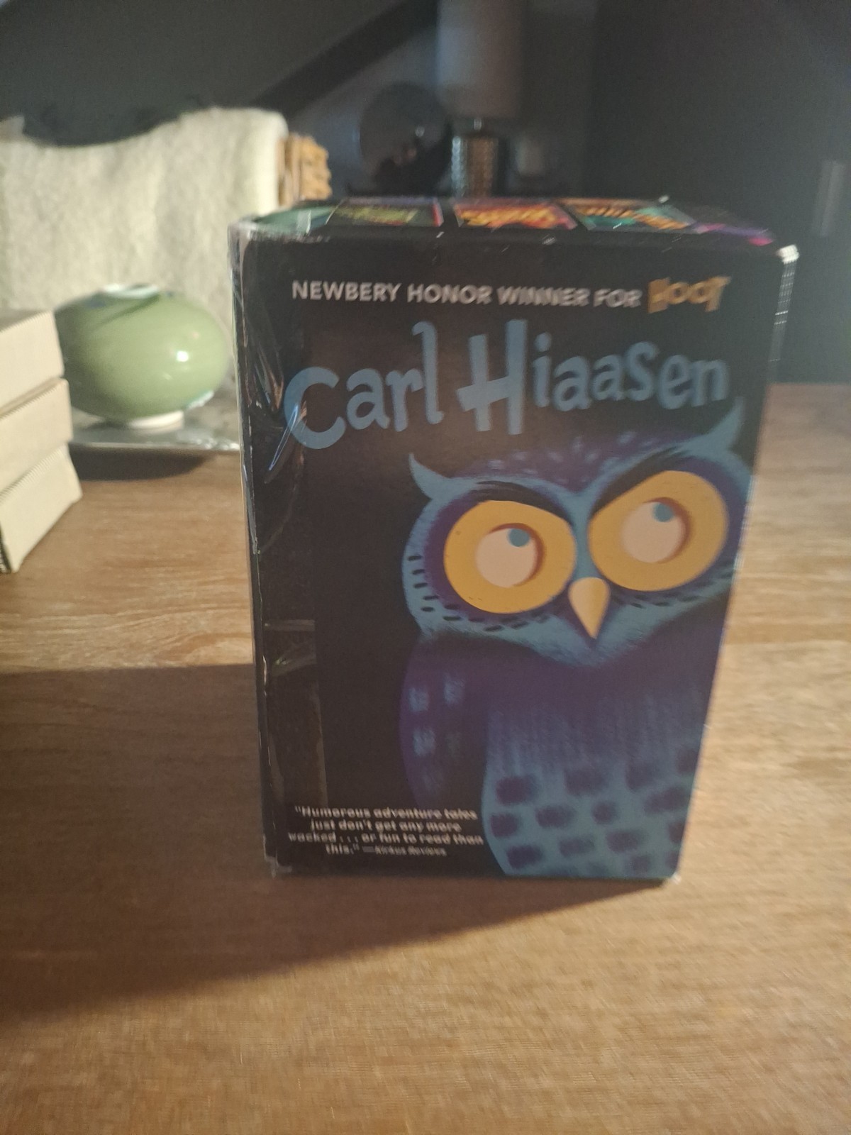 Hiaasen 6-Book Paperback Boxed Set: Hoot; Flush; Scat; Chomp; Squirm; Wrecker