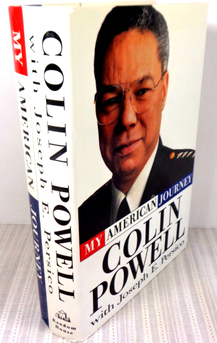 My American Journey: An Autobiography SIGNED by Colin Powell 1st Edition HC/DJ