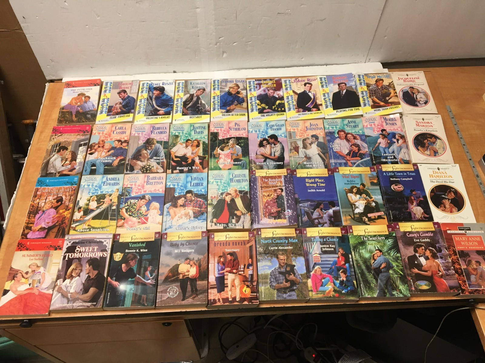 Harlequin Super Romance Presents etc. Paperback Romance Books Lot of 40 lot x