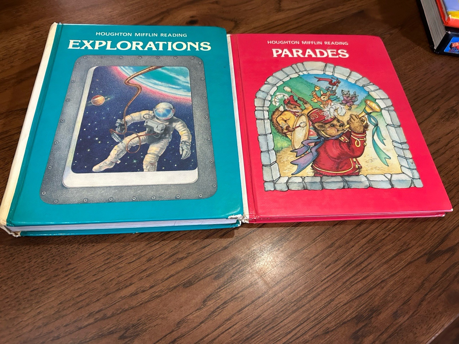 Parades & Explorations Homeschool Reading English HC Houghton Mifflin Vol E & L