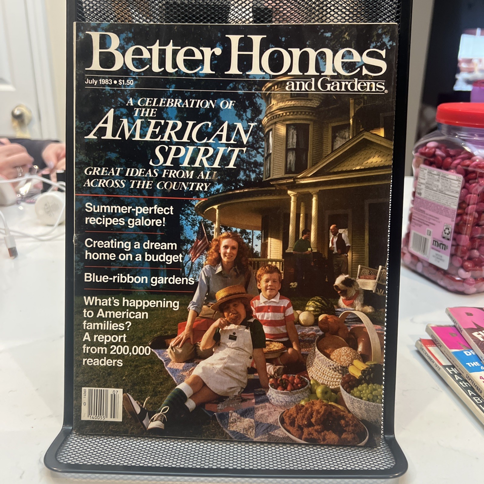 Better Homes & Gardens July 1983 DYI women’s mag household hints Unread!!