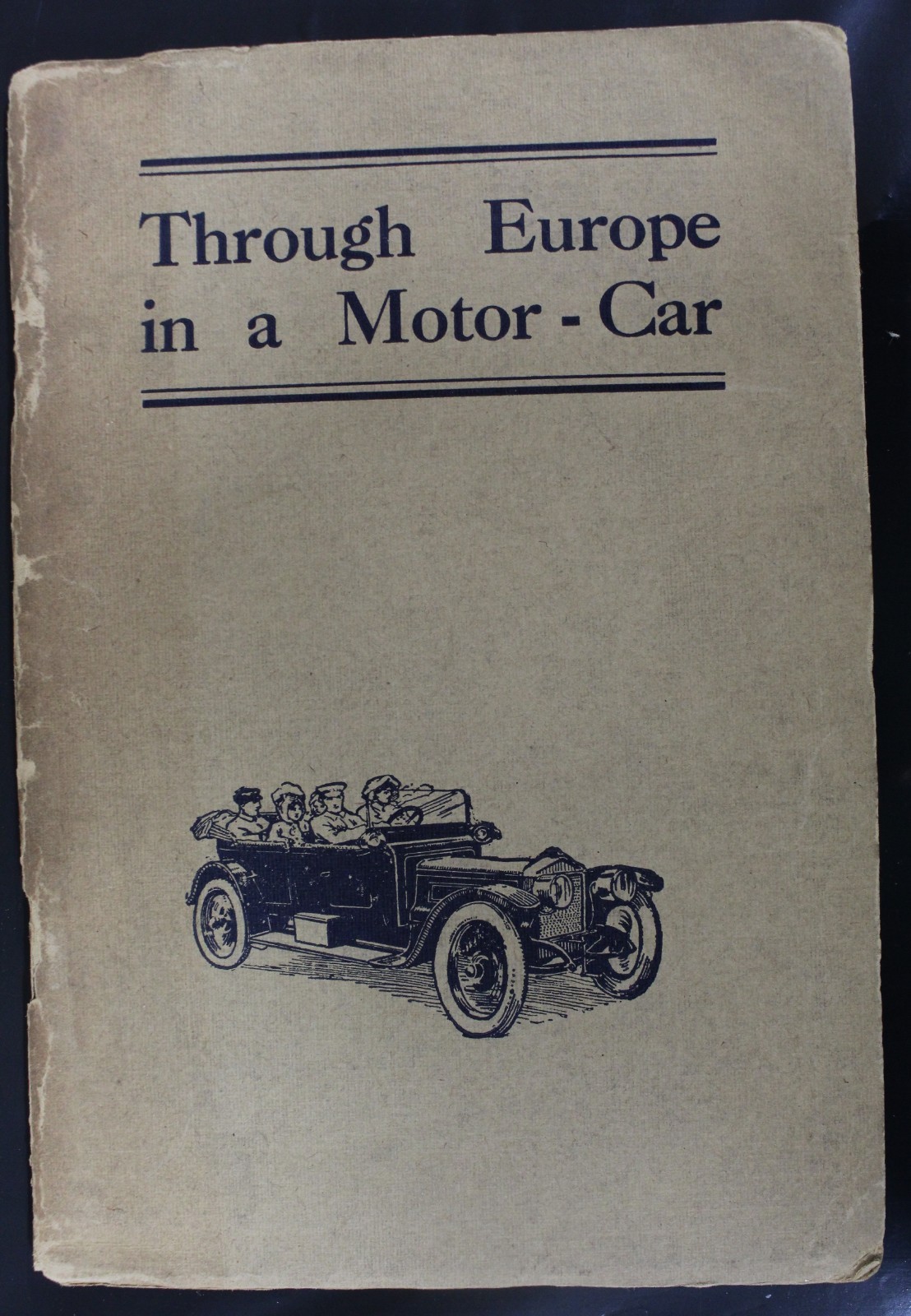 Rare Through Europe in A Motor-Car PB 1913 by Herbert J.A. Reid 94 Pages