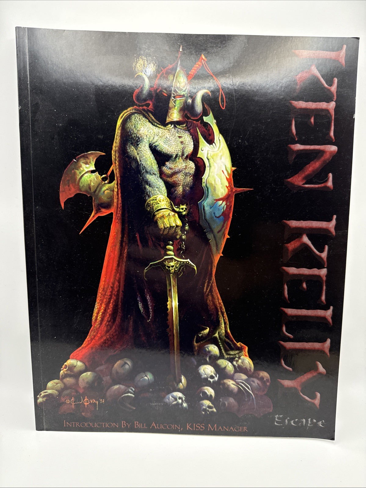 ESCAPE By Ken Kelly 1 St Edition 1 St Print 2004 – Signed and Extra Signed Gift