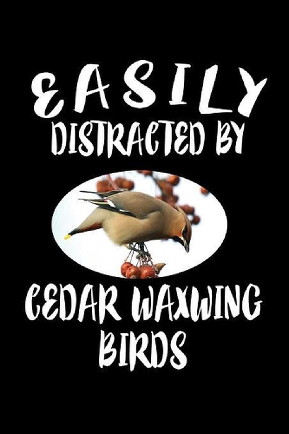 Easily Distracted By Cedar Waxwing Birds: Animal Nature Collection by Marko Marc