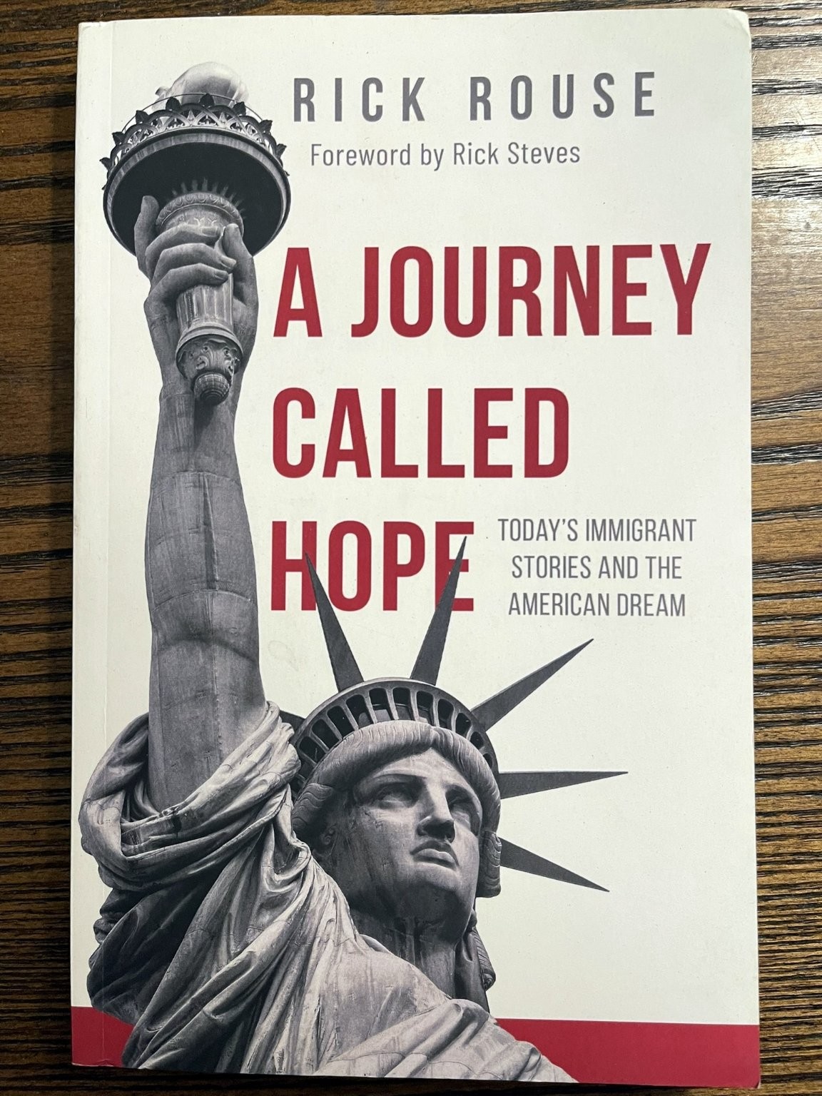 A Journey Called Hope Rick Rouse 2022 Immigration Stories Chalice Press : VG