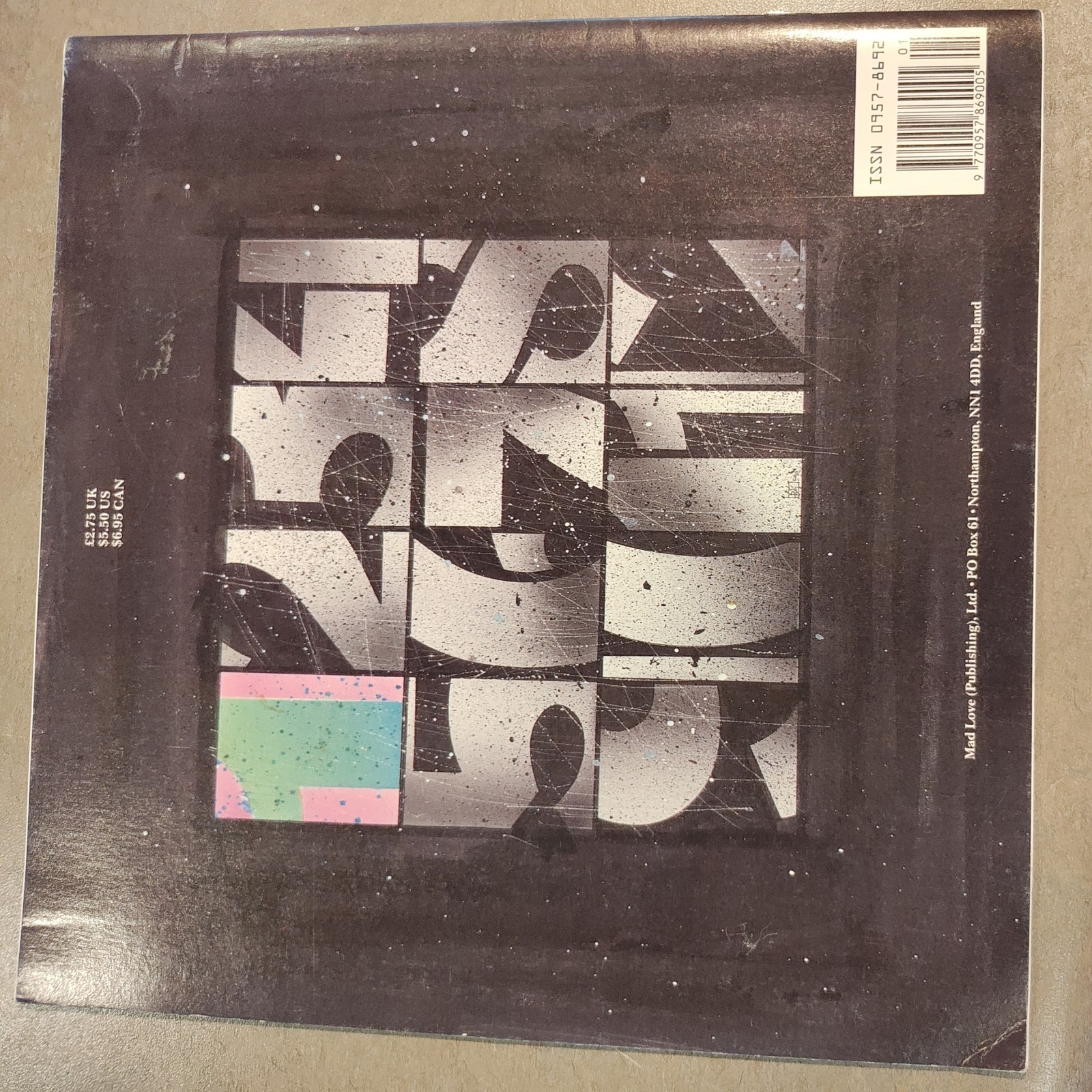BIG NUMBERS Vol. 1 By Alan Moore Bill Sienkiewicz Magazine Book Mad Love