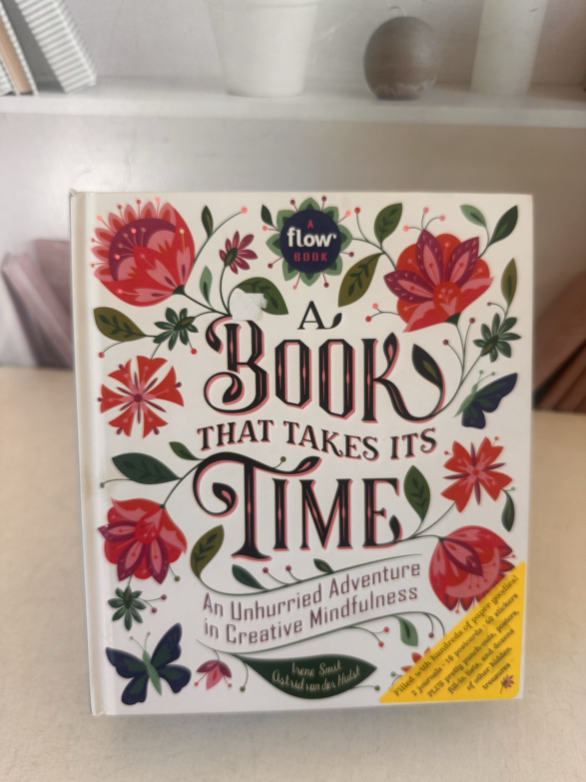 A Book That Takes Its Time Irene Smit Hardcover Flow Series Creative Mindfulness