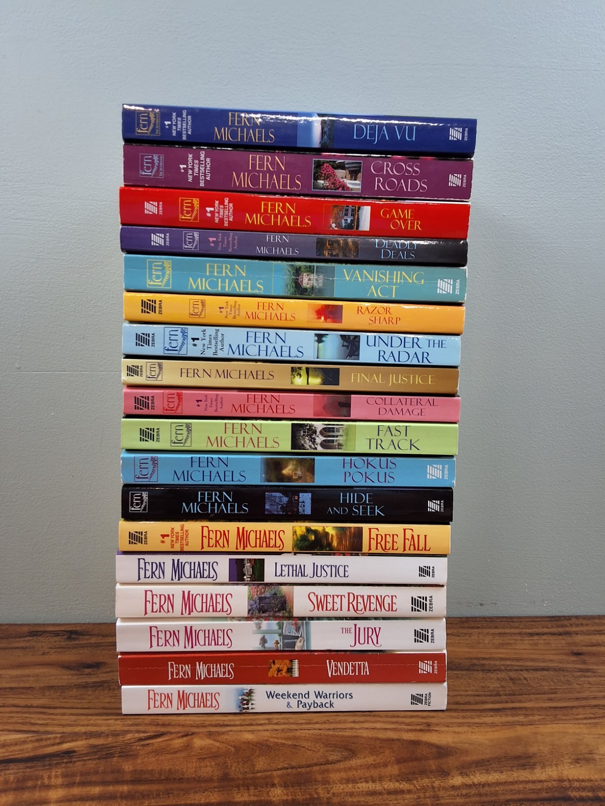Books 1-19 (Double Book 1st & 2nd Bookclub) Fern Michaels Sisterhood Series