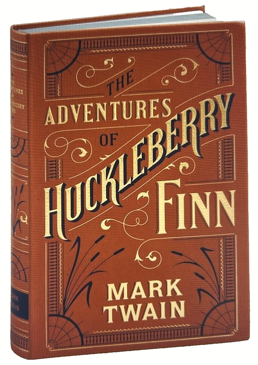 ❤️THE ADVENTURES of HUCKLEBERRY FINN Flexi Bound Edition NEW