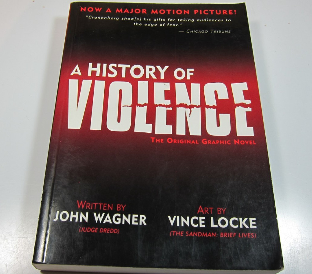 A History of Violence Paperback Written by John Wagner and Art by Vince Locke