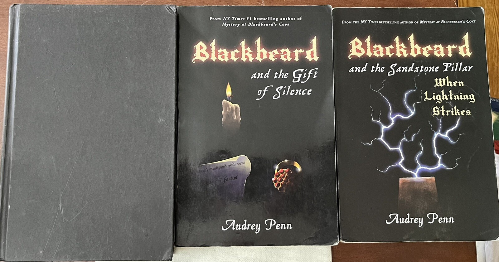 Audrey Penn Blackbeard Trilogy Cove Sandstone Pillar Gift Of Silence Books Lot