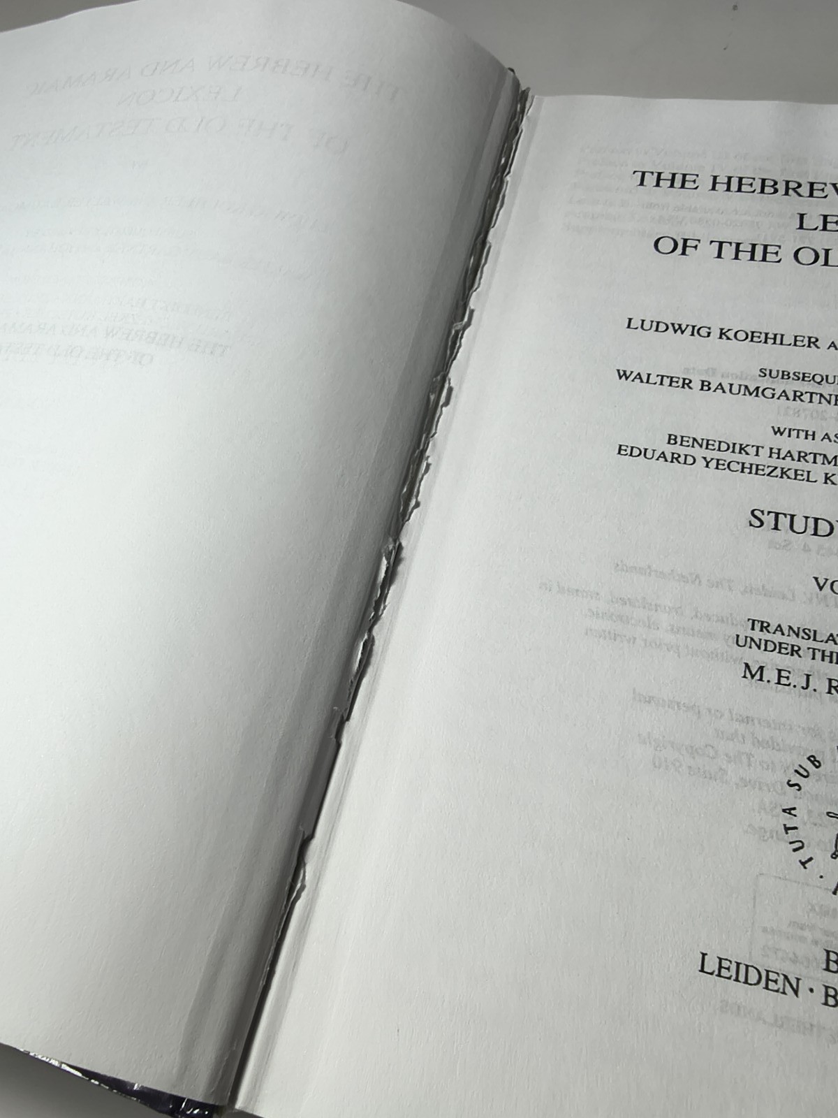[VOL 2 ONLY] The Hebrew and Aramaic Lexicon of the Old Testament