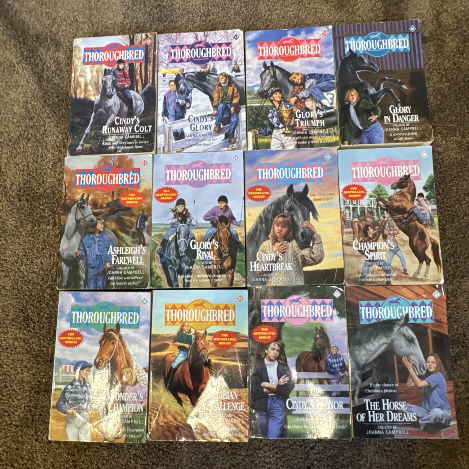 The Joanna Campbell Thoroughbred FULL Series Books 1-72 + 4 Extras