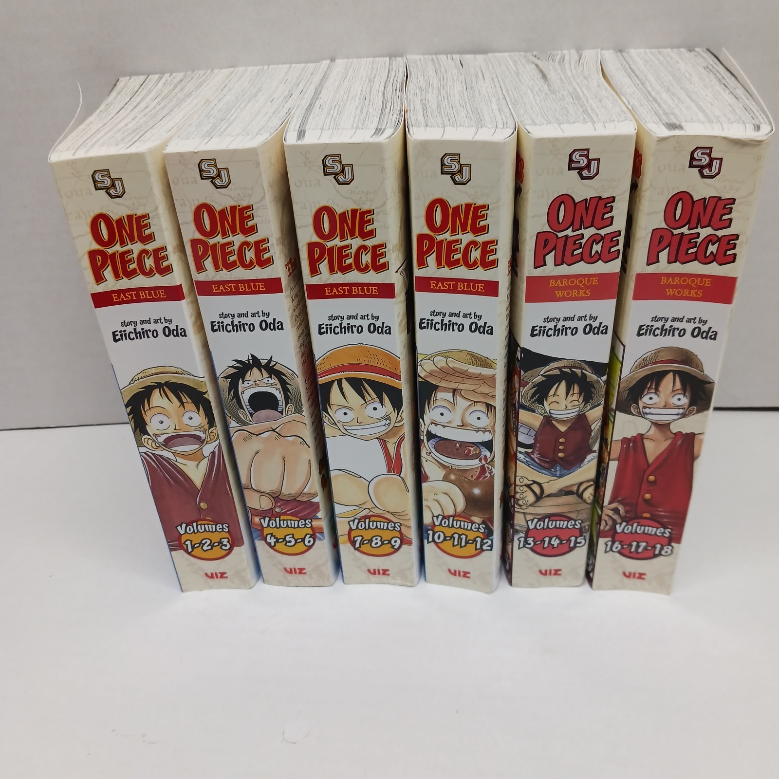 One Piece East Blue 6 Books 18 Volumes Eiichiro Oda