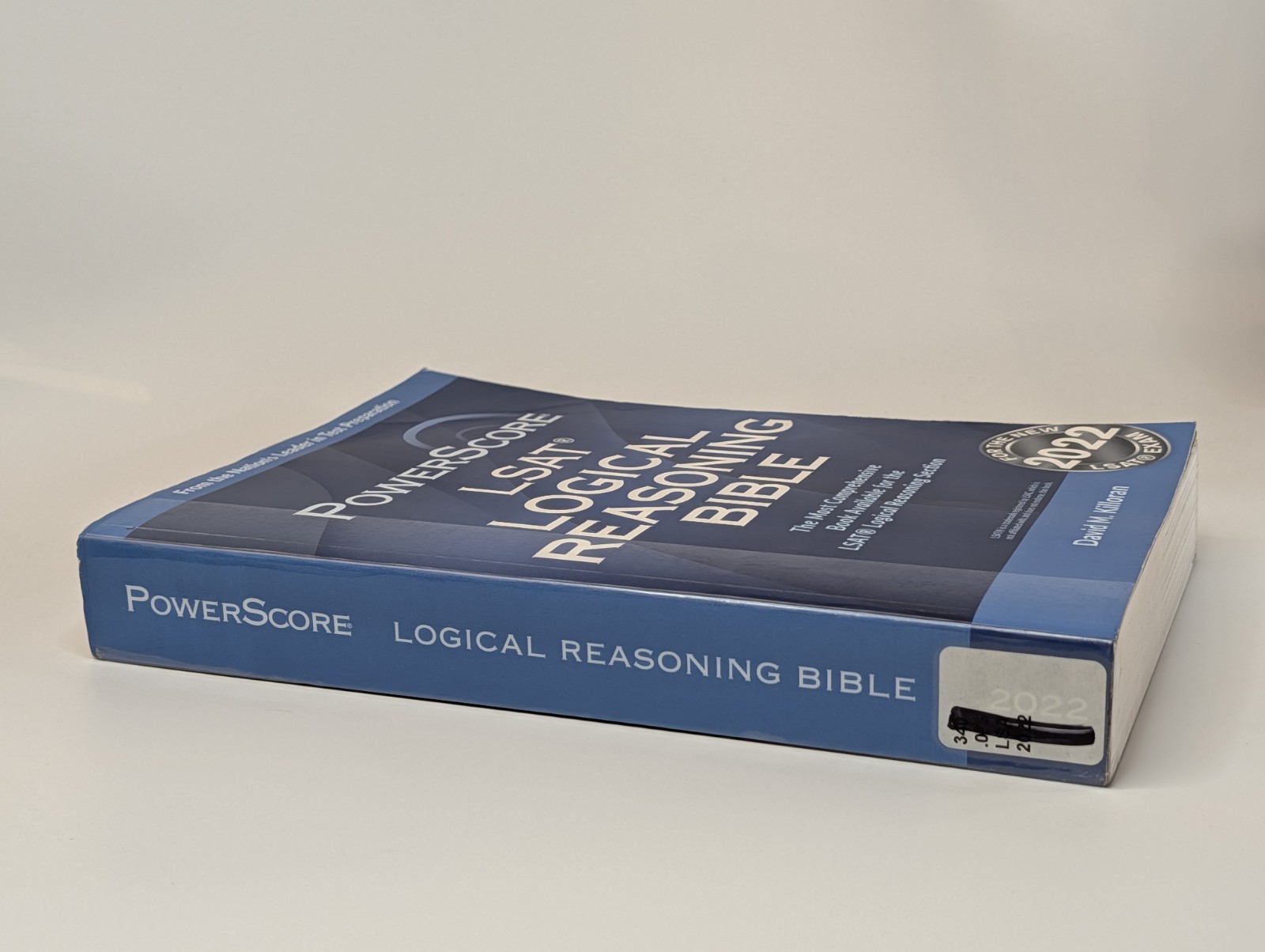 2 LSAT Books PowerScore LSAT Logical Reasoning Bible + LOGIC GAMES PREP 2022