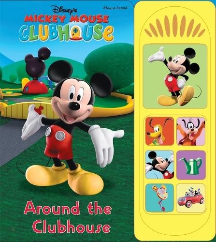 Mickey Mouse Around the Clubhouse (Mickey Mouse Clubh… by Burke, Adam Hardback