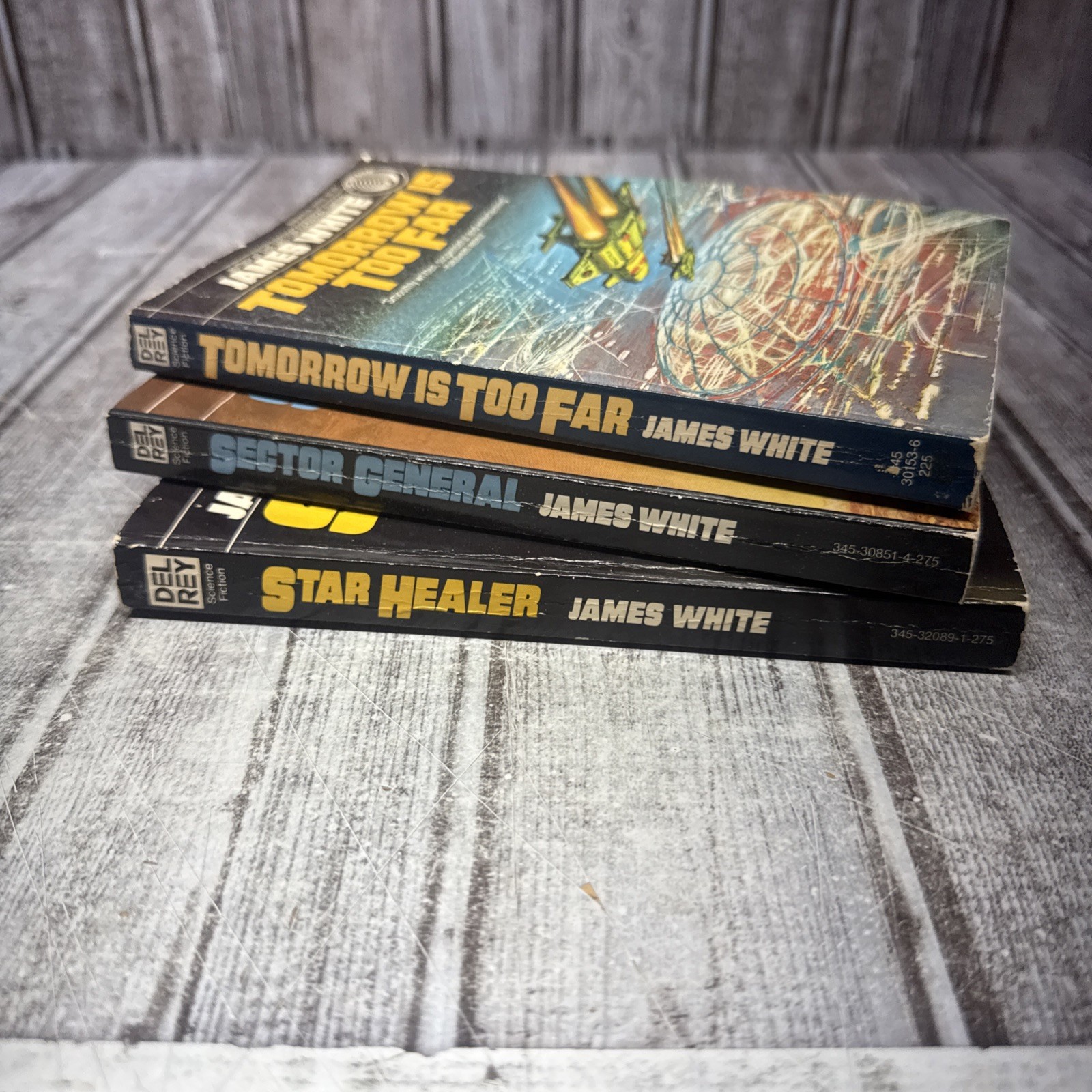 Lot Of 3 Del Rey Science Fiction Paperbacks James White Author Sector General