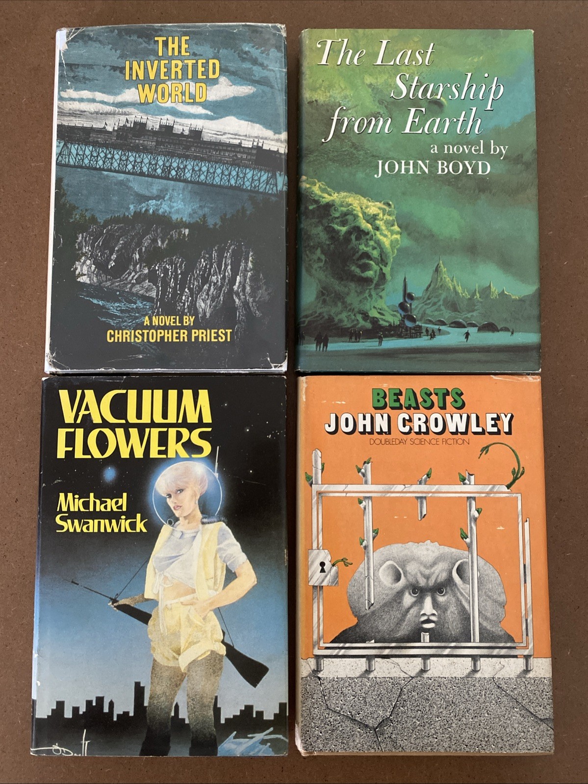 Vintage literary SF BCE lot – Priest (Inverted World), Crowley, Swanwick, Boyd