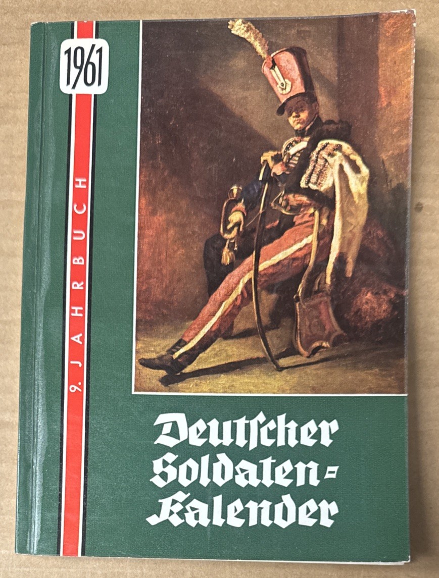Deutscher Soldaten Kalender 1961 : 9. JAHRBUCH (PAPERBACK, GOOD, VINTAGE)