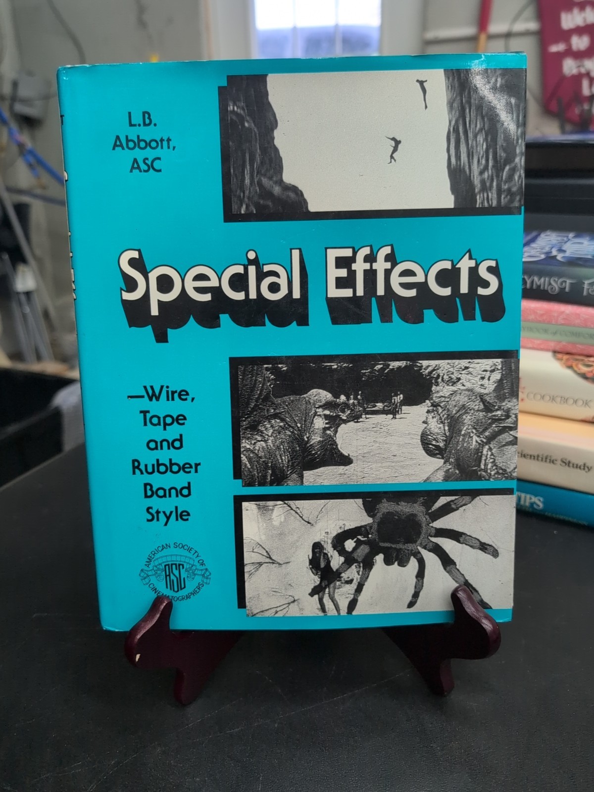 Special Effects Wire Tape Rubber Band Style L.B. Abbott 1984 First Ed HC