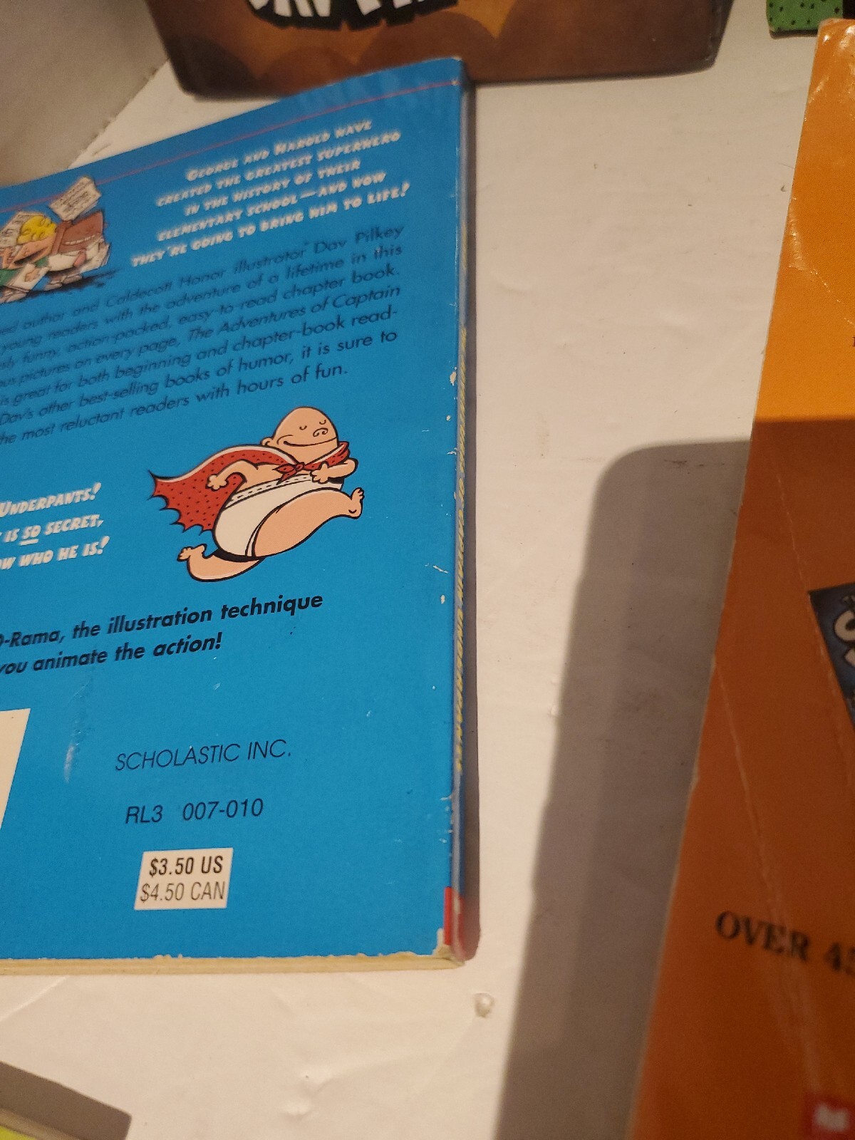 Captain Underpants Dog Man Unleashed Book Lot Of 11