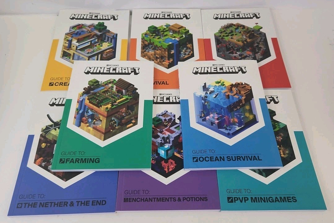The Official Minecraft Guide Collection 8 Books Box Set