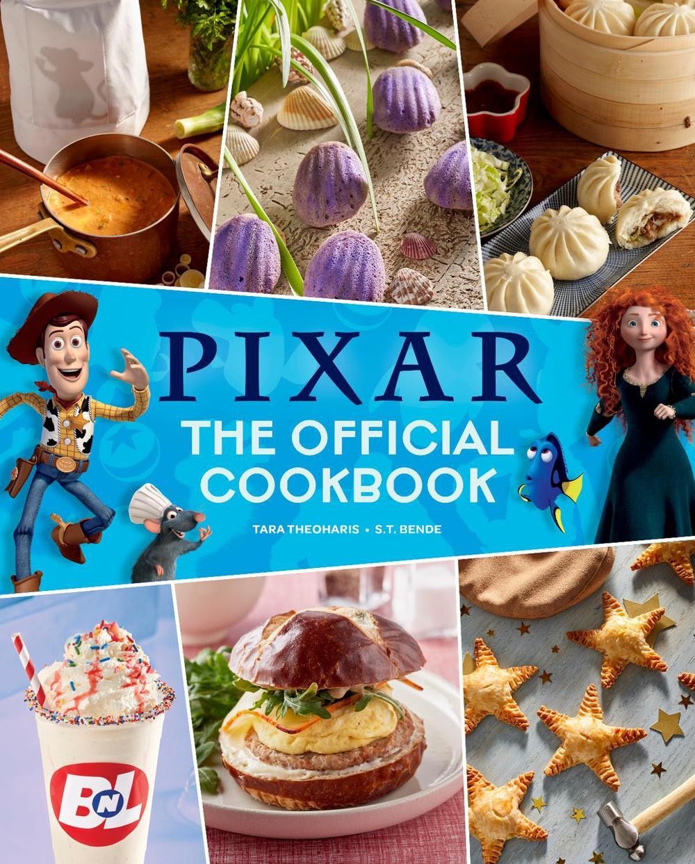 Pixar: The Official Cookbook by Tara Theoharis (English) Hardcover Book