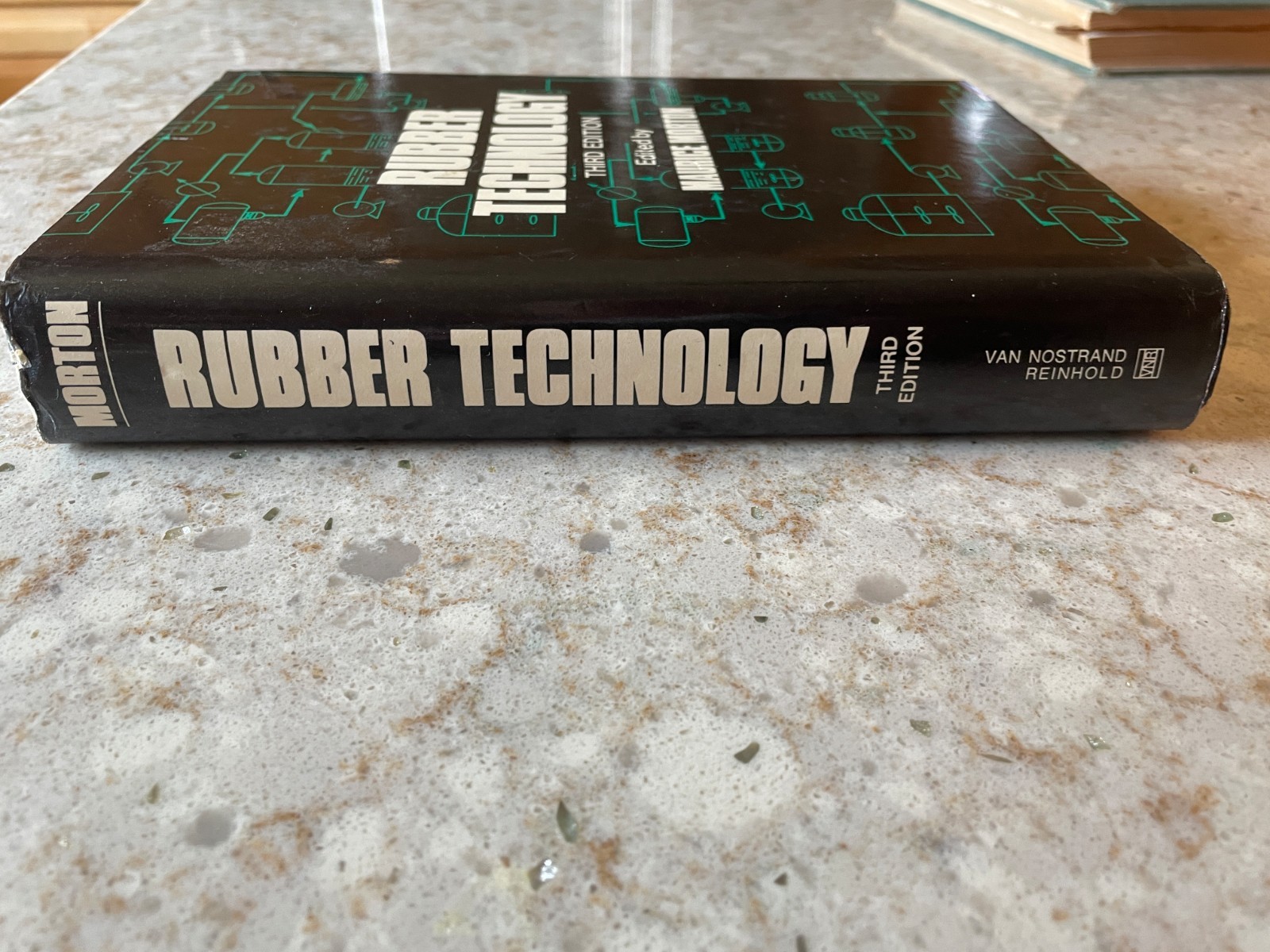 Rubber Technology- Third Edition- Edited by Maurice Morton- HB/DJ- 1987