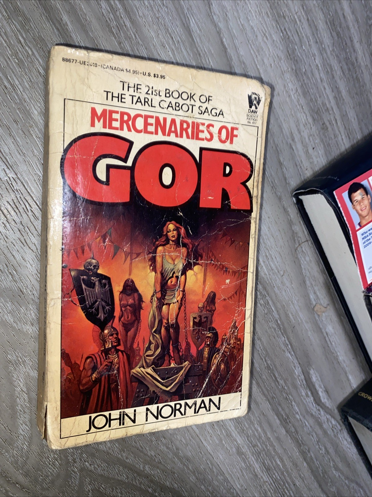 Mercenaries of Gor John Norman 1985 DAW 1st PB Tarl Cabot 21 Ken Kelly Cover