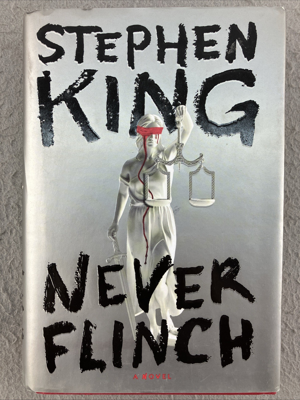 Never Flinch by Stephen King Hardcover First Edition 2025