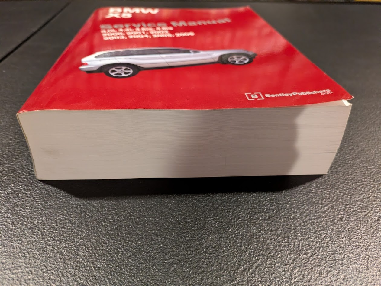 BMW X5 (E53) Service Manual by Bentley. Supports all models – 2000-2006