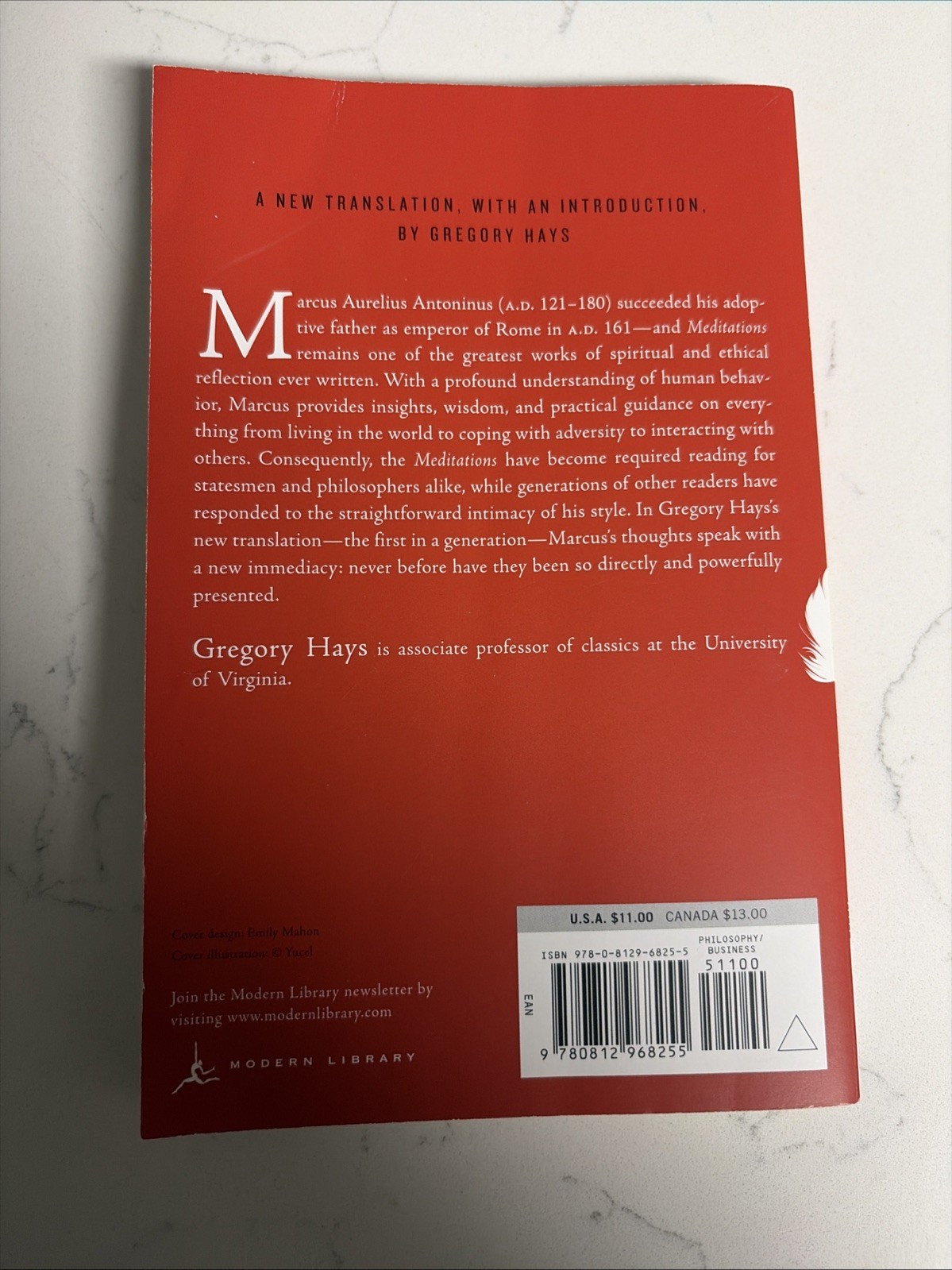 Meditations by Marcus Aurelius (2003, Trade Paperback)