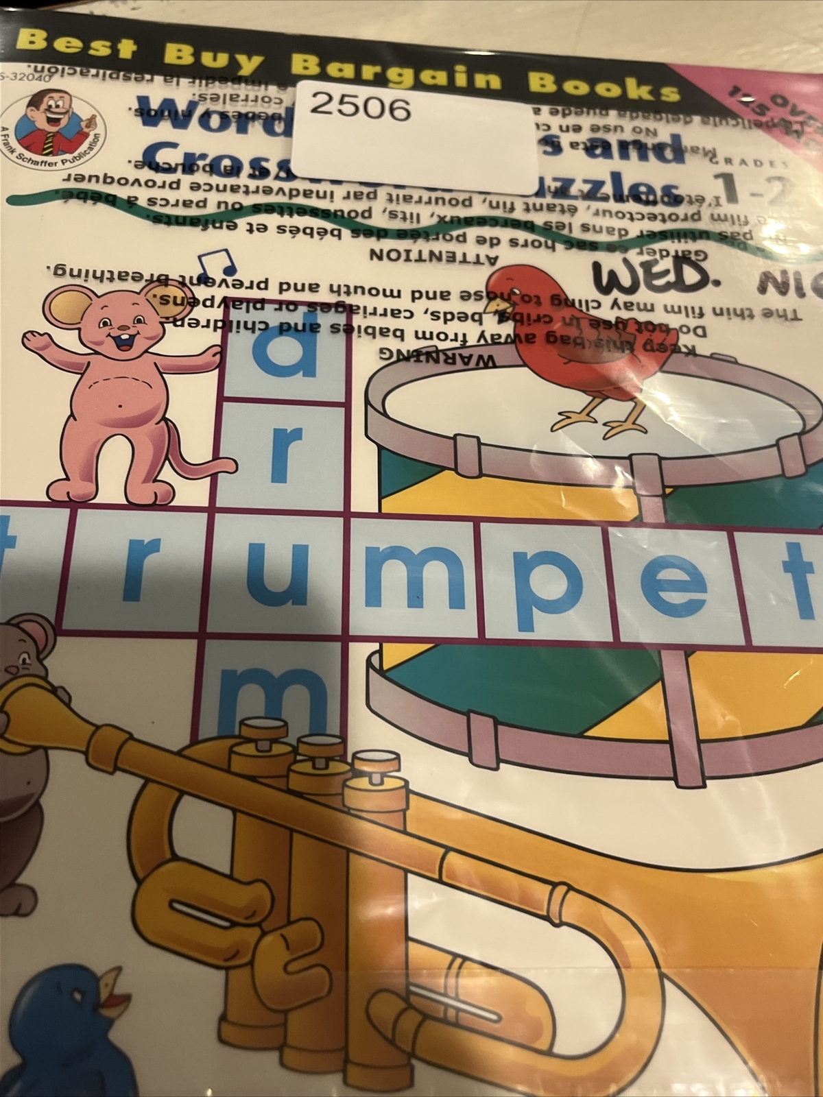 Word Searches & Crossword Puzzles Grades 1-2 125+ Pages Frank Schaeffer ￼pub.