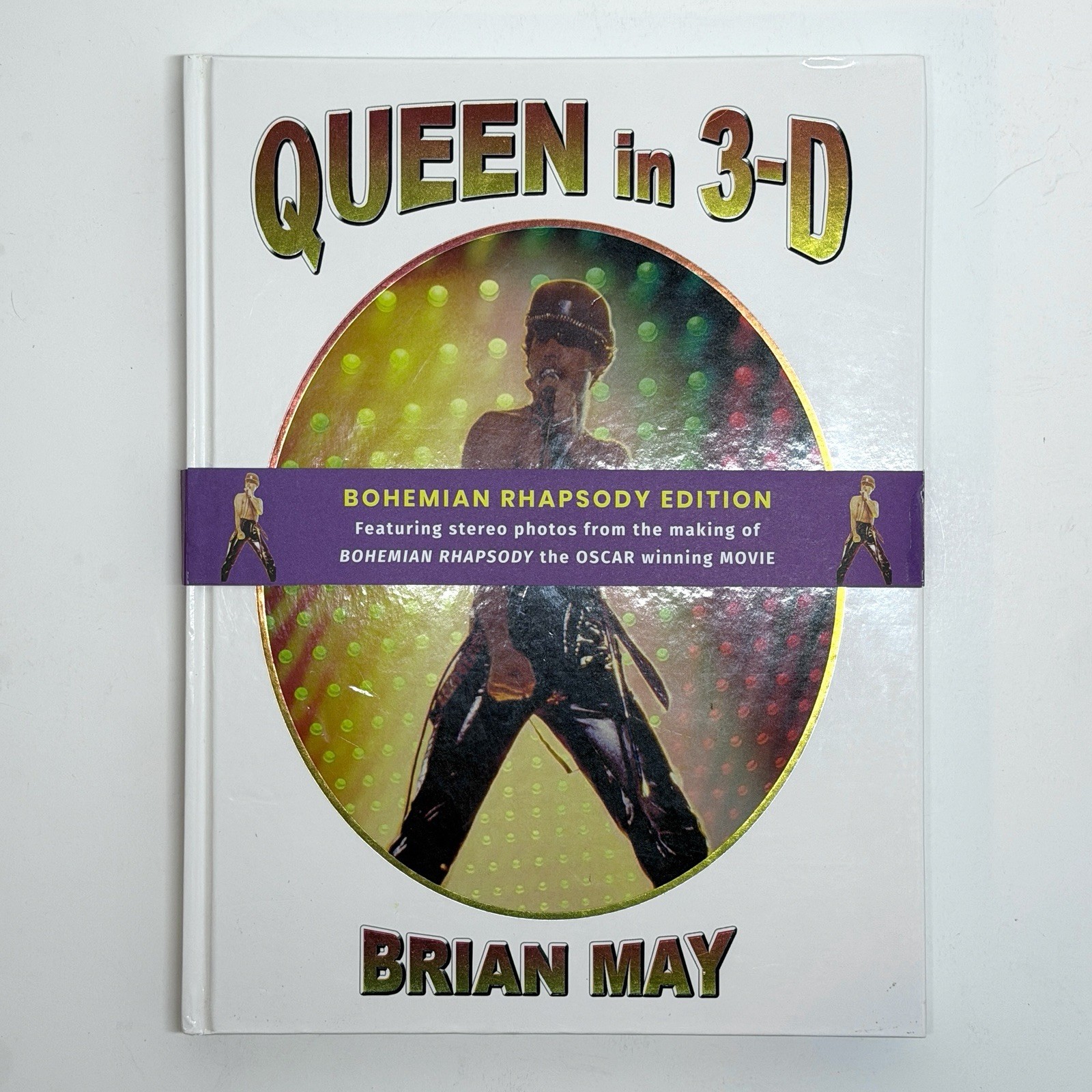 Queen in 3-D: Bohemian Rhapsody Edition by Brian May Band History Photo Book New