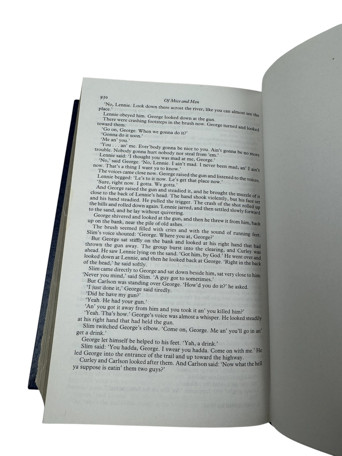 John Steinbeck Collected Works Omnibus Blue Gilt Hardcover