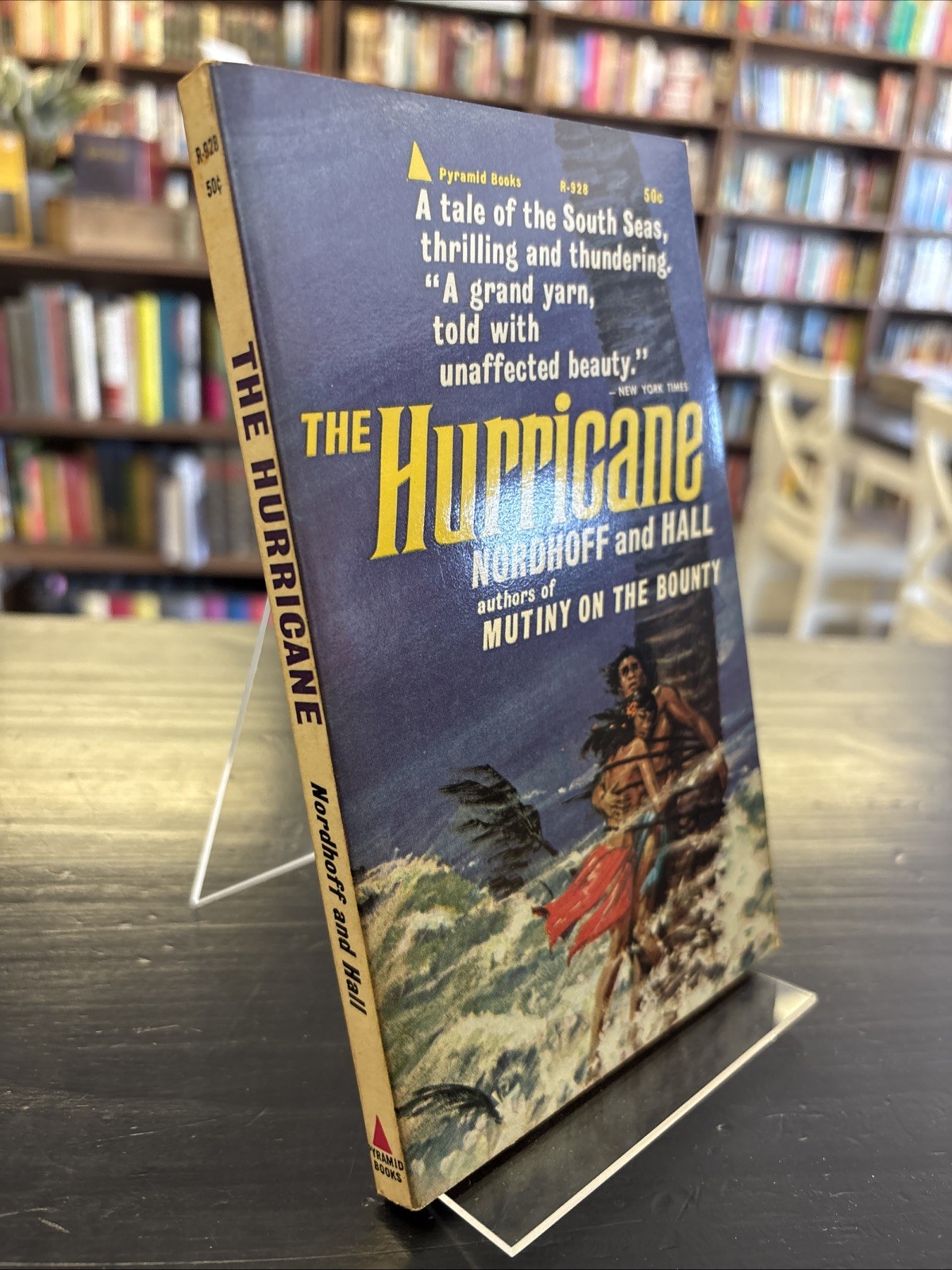 The Hurricane by Charles Nordhoff & James Hall 1963 Pyramid R-928 Paperback