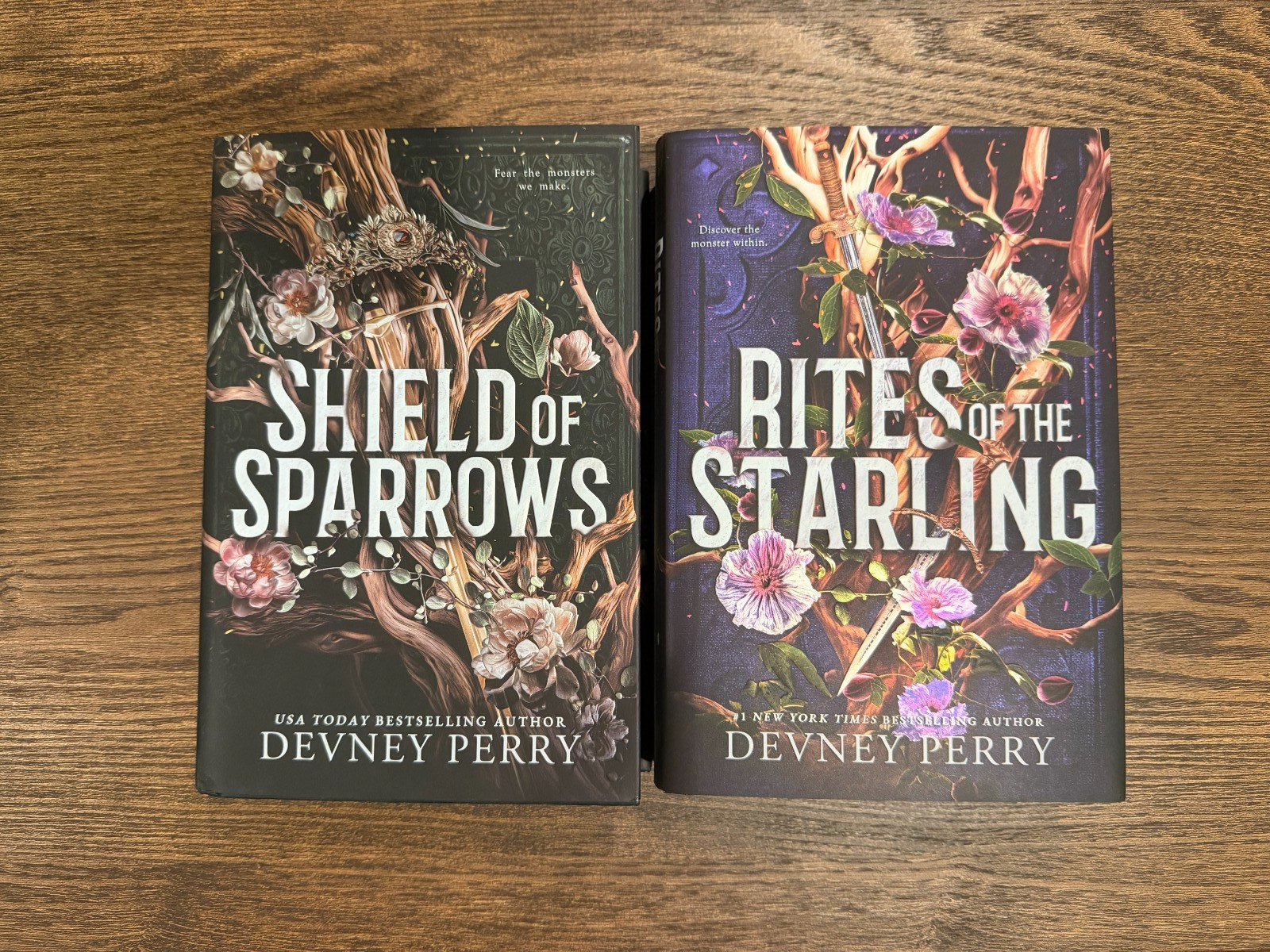 Shield of Sparrows & Rites of the Starling – Devney Perry DELUXE SPRAYED EDGES