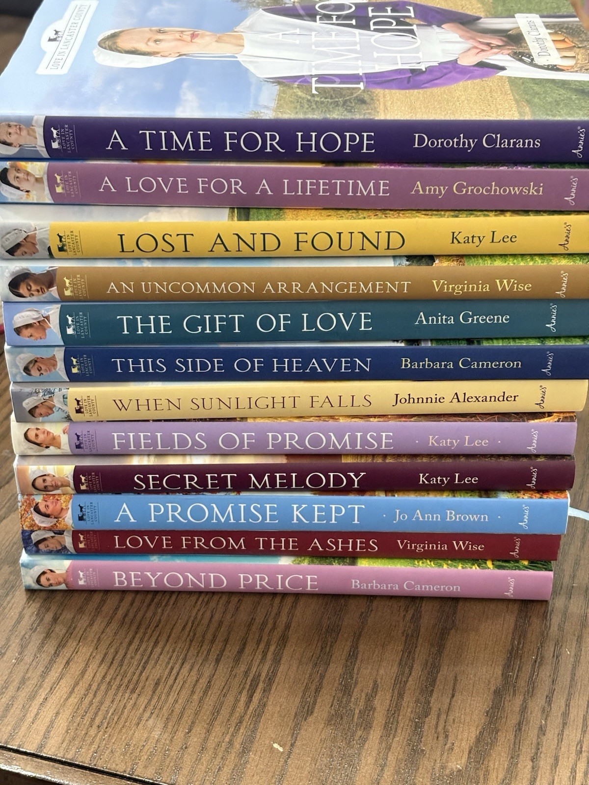 Annie’s Love In Lancaster County *COMPLETE HARDCOVER SET* [Lot of 12] Amish Love