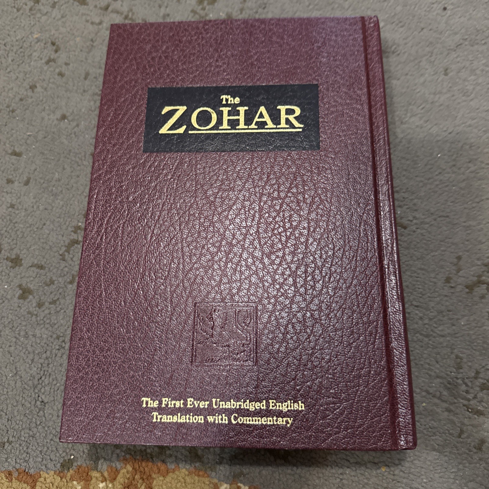 The Zohar Volume 2 by Shimon Bar Yochai Commentary By Ashlag Like New.