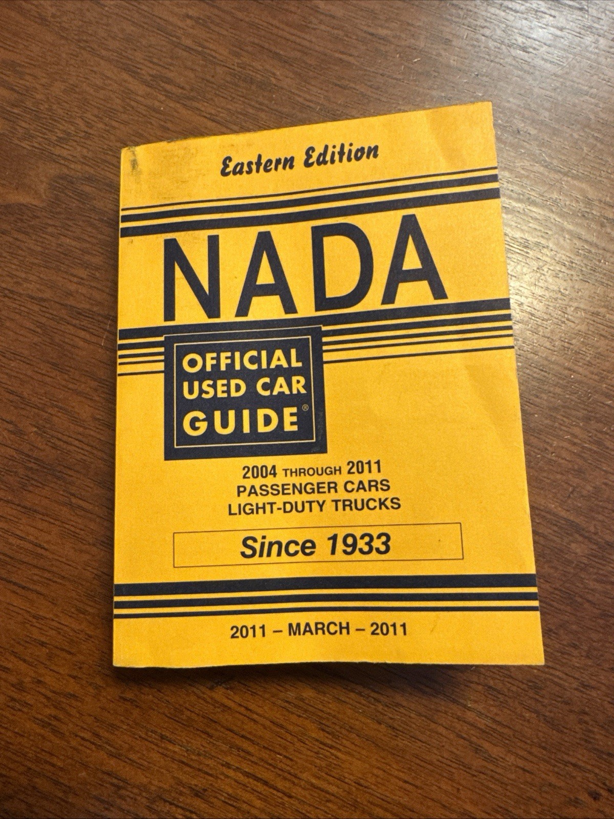 NADA Official Used Car Guide – Eastern Edition – 2004 – 2011 March 2011