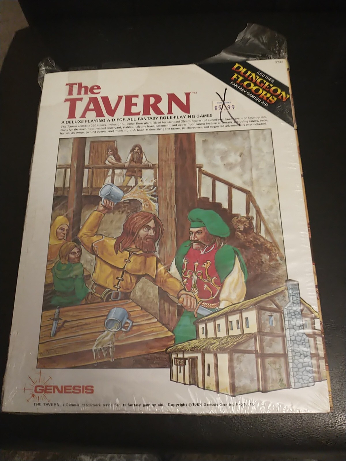 THE TAVERN: 25mm floorplan maps for any fantasy RPG Genesis Gaming Products