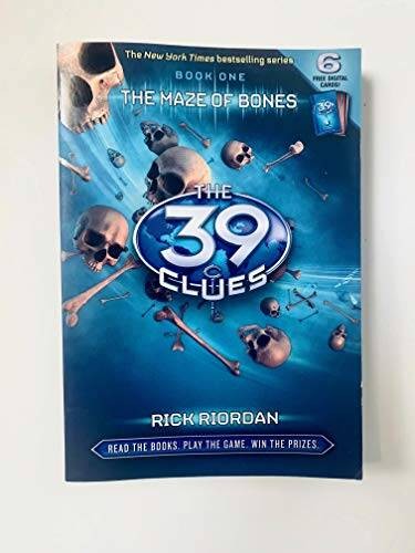 The Maze of Bones (39 Clues, No. 1) – Paperback By Riordan, Rick – GOOD