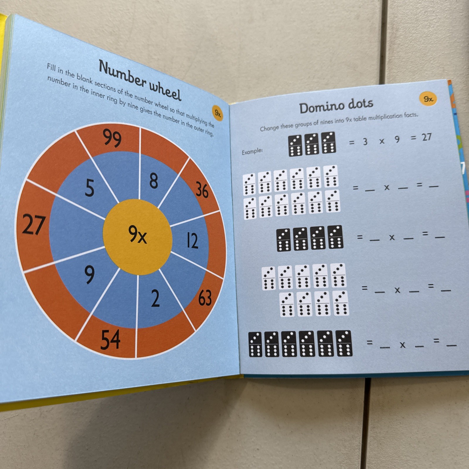 Times Tables Practice Pad (Tear-Off Pads) by Kirsteen Robson Book The Fast Free