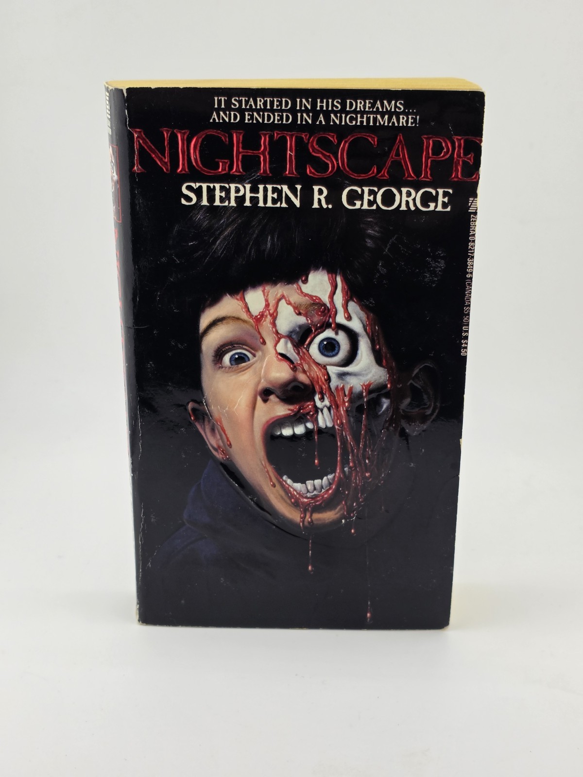 Nightscape Stephen R. George 1992 Zebra 1st Print Horror Novel Rare