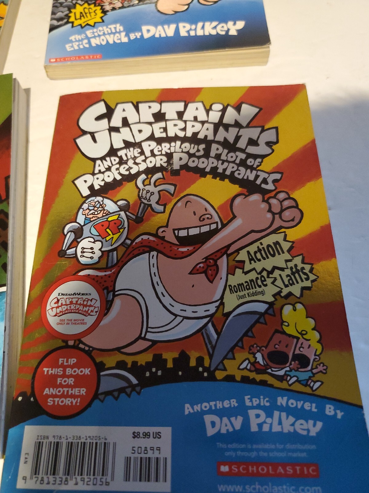 Captain Underpants Dog Man Unleashed Book Lot Of 11