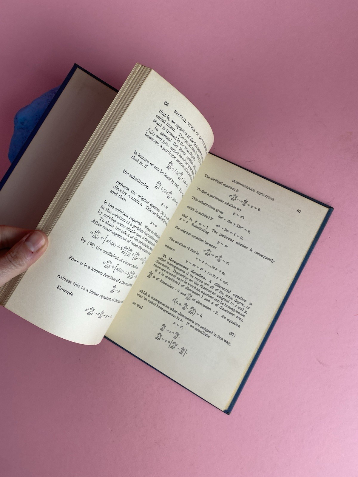 Differential Equations, 1950, 125 pages with illustrations. by H.B. Phillips