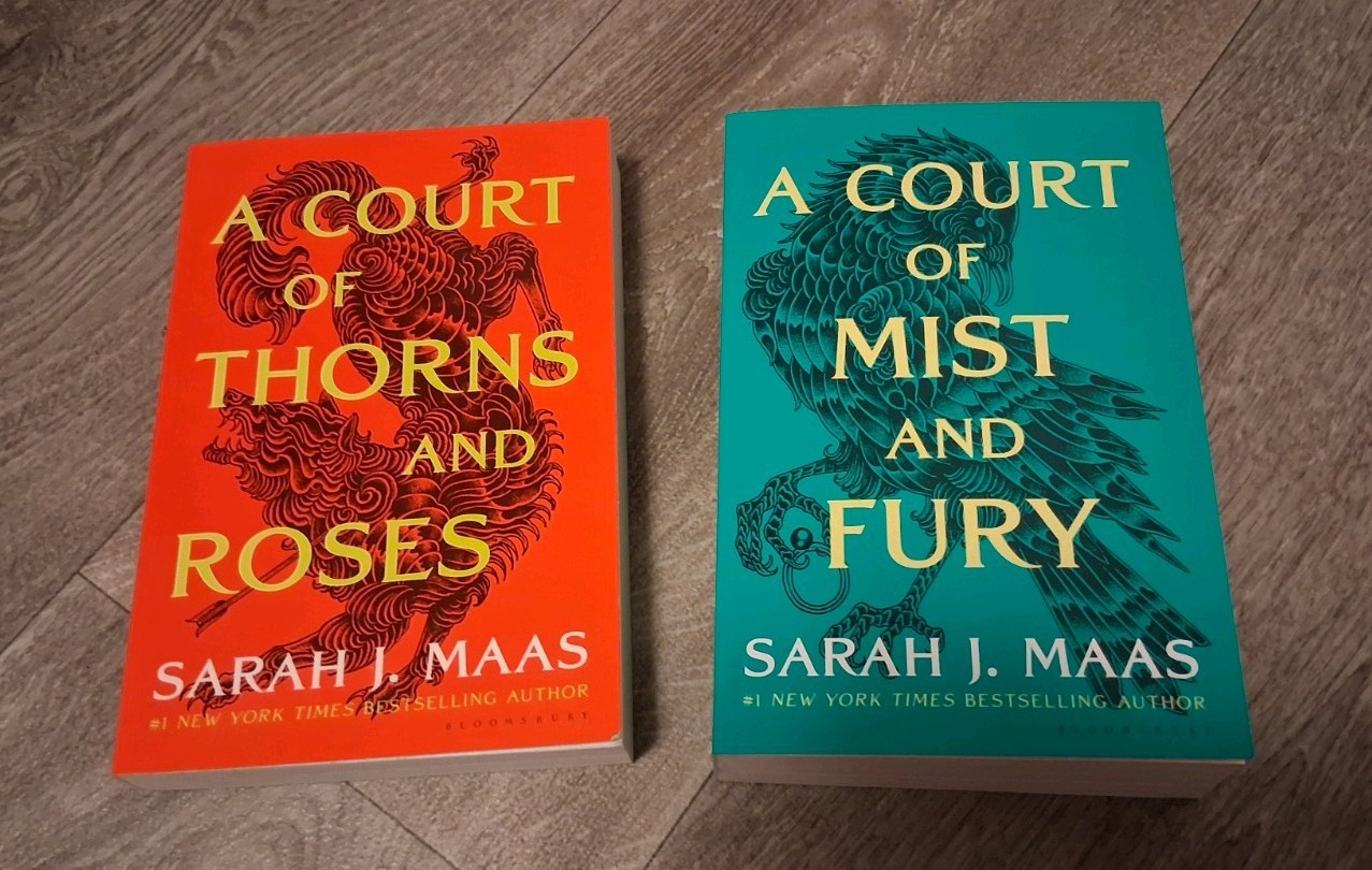 A Court of Thorns and Roses and A Court of Mist and Fury by Sarah J. Maas