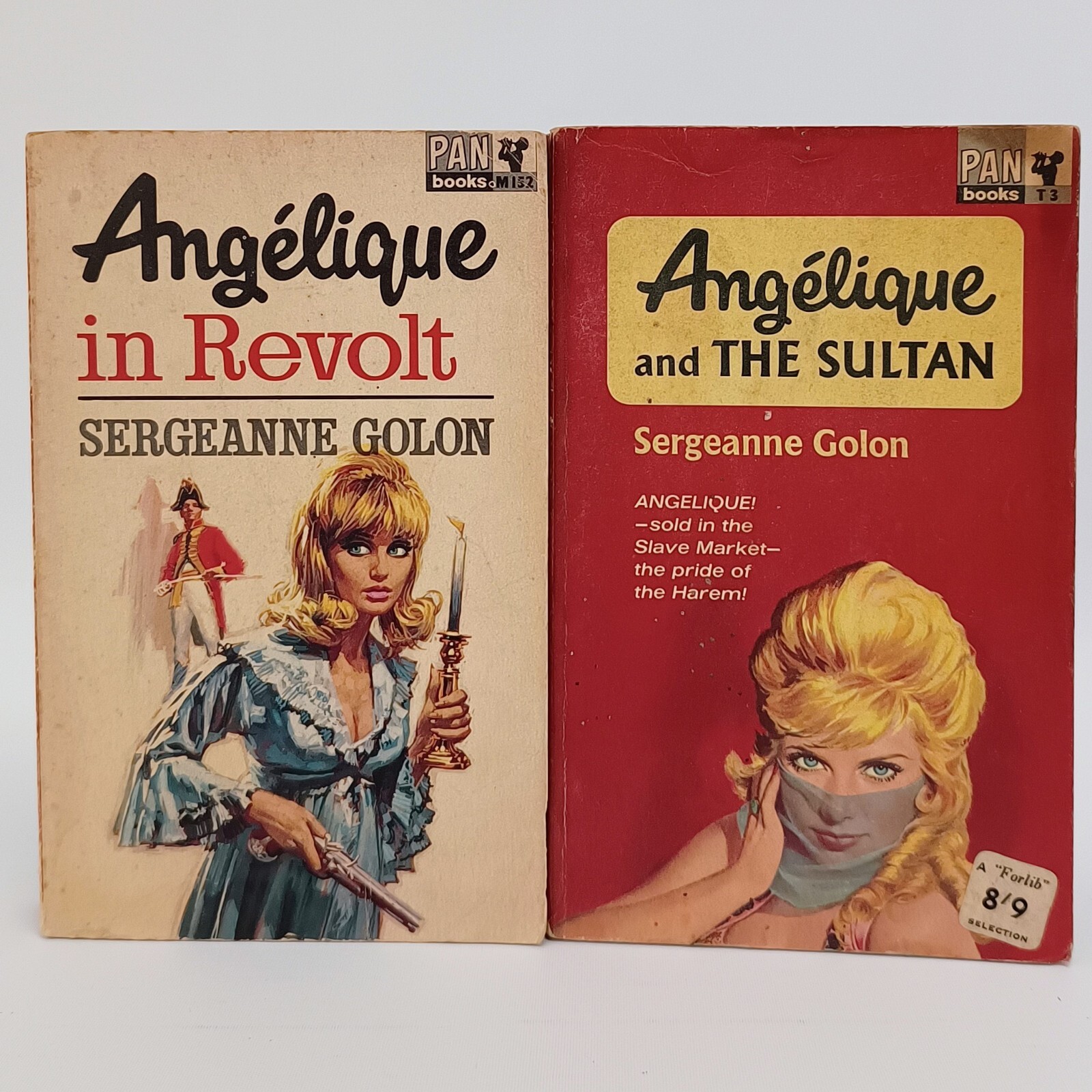 Sergeanne Golon Angelique In Revolt Angelique And The Sultan 2 Pan Paperbacks