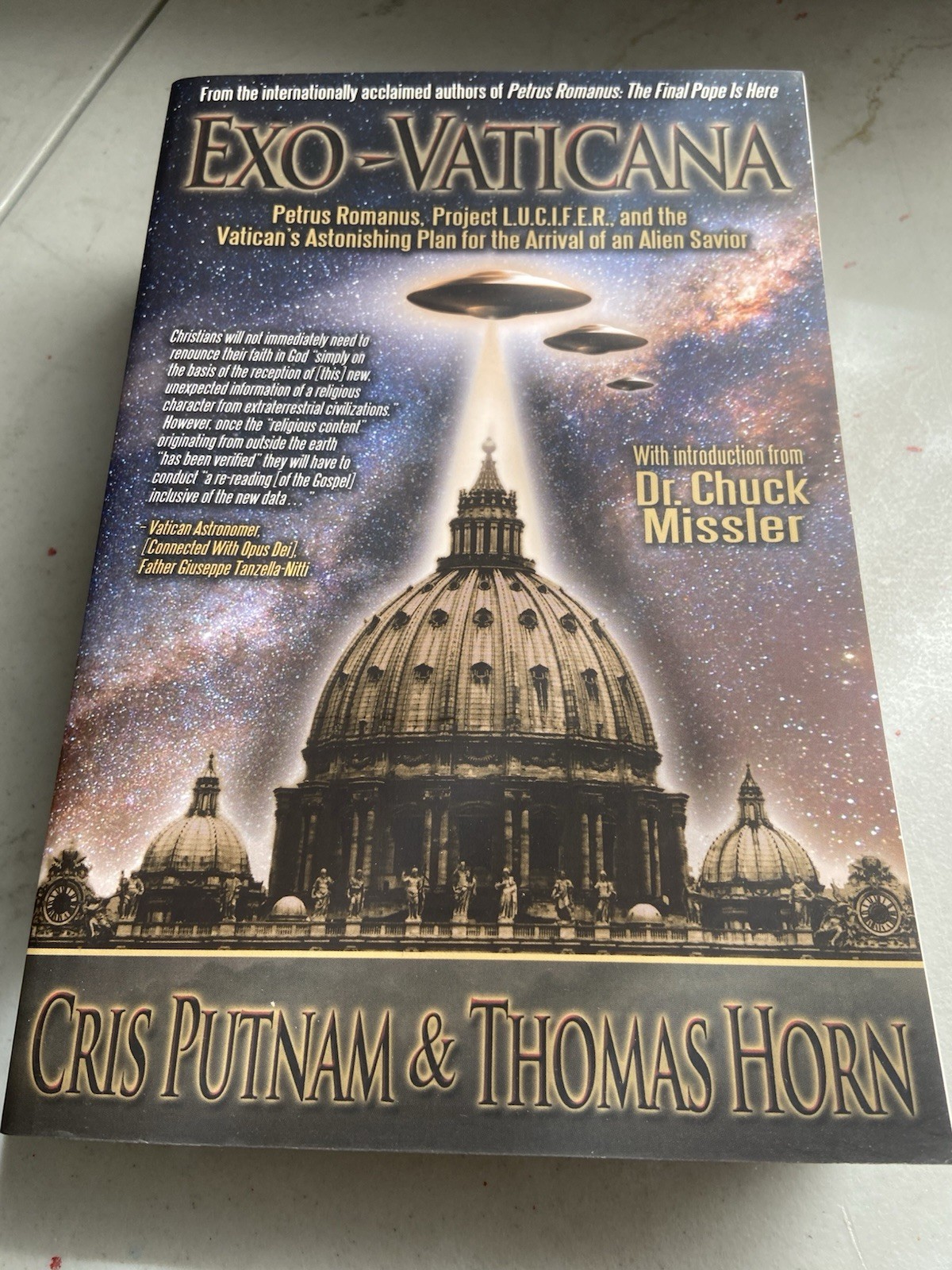 Religious conspiracy / prophecy / forbidden knowledge
